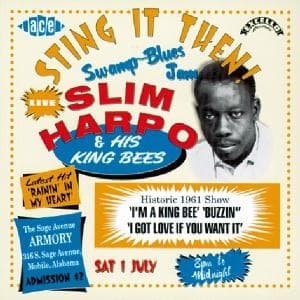 Cover for Slim Harpo · Sting It Then! -Live- (CD) [Live edition] (1997)