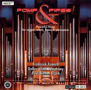 Pomp & Pipes - Dallas Wind Symphony - Música - REFERENCE RECORDINGS - 0030911105822 - 28 de octubre de 2012