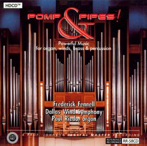 Pomp & Pipes - Riedo Paul & Dallas Wind Symphony - Musiikki - REFERENCE - 0030911105822 - torstai 25. huhtikuuta 2013