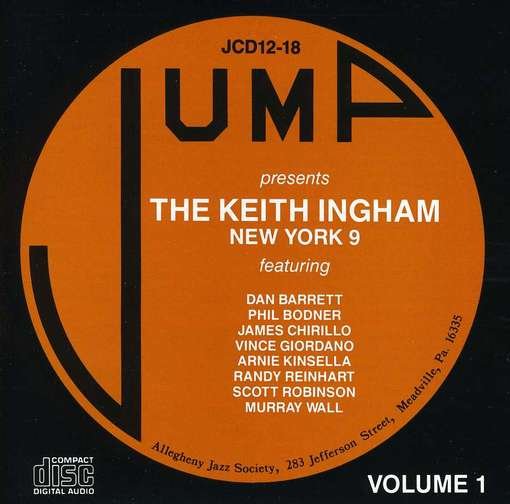 Keith Ingham & the New York 9: 1 - Ingham,keith & the New York 9 - Musiikki - JUMP - 0038153121822 - tiistai 17. huhtikuuta 2012