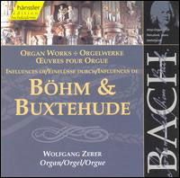 Cover for Bach / Zerber · Works Influenced by Georg Bohm &amp; Buxtehude (CD) (2000)