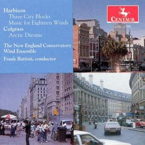 Cover for Harbison / Colgrass / New England Conservatory · 3 City Blocks / Arctic Dreams (CD) (1996)