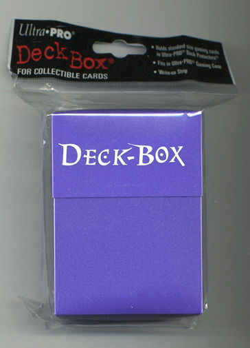 Speelgoed Kaartspel-Deckbox Solid Purple C30 - Speelgoed | Kaartspel - Koopwaar - Ultra Pro - 0074427824822 - 27 december 2017