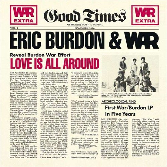 Cover for Eric Burdon &amp; War · Love is All Around (CD) (2008)