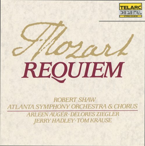 Mozart: Requiem - Atlanta Symp Orch / Shaw - Musik - Telarc - 0089408012822 - 25. oktober 1990