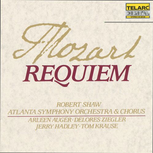 Cover for Atlanta Symp Orch / Shaw · Mozart: Requiem (CD) (1990)