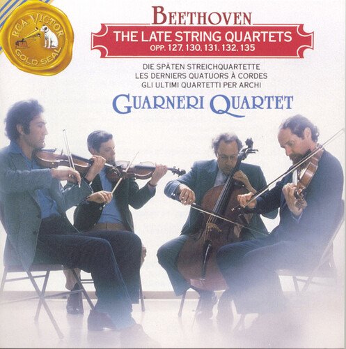 Cover for Beethoven / Guarneri Quartet · Late String Quartets (CD) (1990)