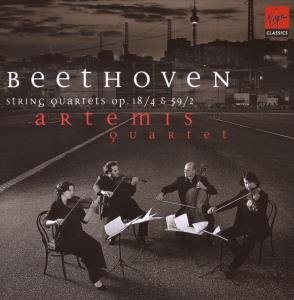Cover for Beethoven / Artemis Quartet · String Quartets Opp 59/2 &amp; 18/4 (CD) (2008)