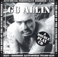 Cover for Gg Allin · Suicide Sessions - Best of (CD) (1997)