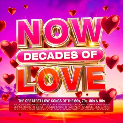 Now Decades of Love / Various (CD) (2021)