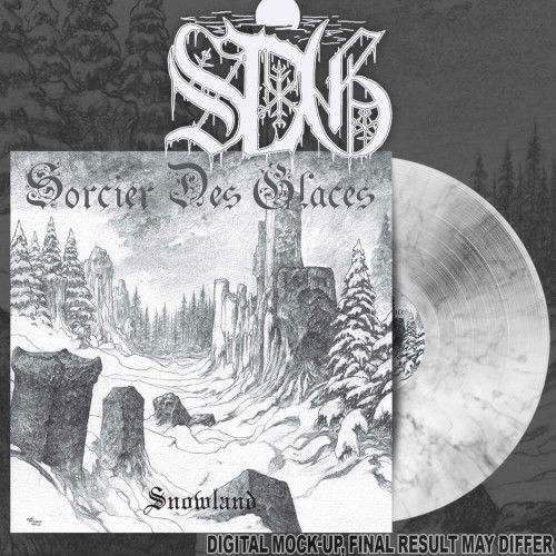 Snowland  (Marbled Vinyl LP) - Sorcier Des Glaces - Music - Osmose Production - 0200000121822 - October 25, 2024