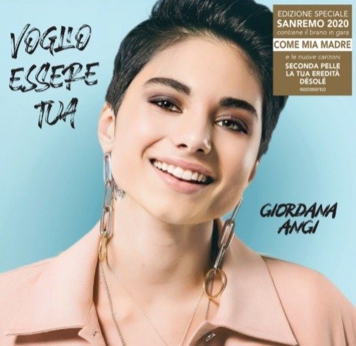 Cover for Angi Giordana · Voglio Essere Tua - Sanremo 2020 Deluxe Ecolbook Edition (CD) [Sanremo edition] (2020)