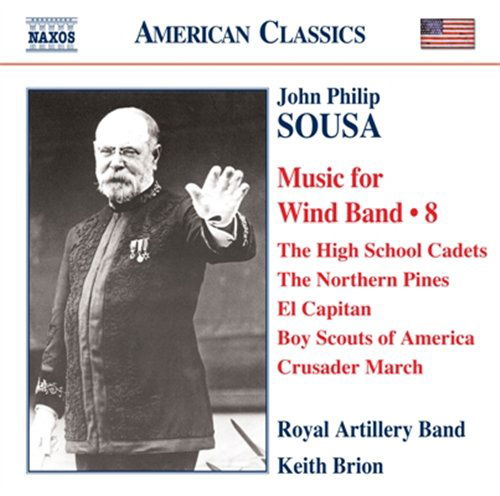 Cover for Royal Artillery Bandbrion · Sousamusic For Wind Band Vol 8 (CD) (2010)