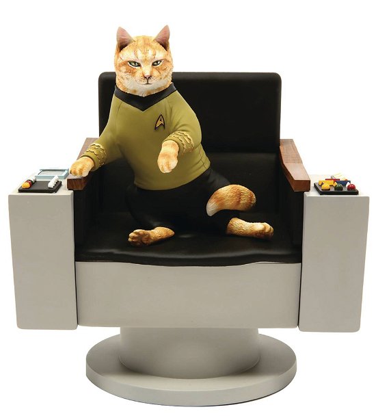 Cover for Chronicle · Star Trek Tos Capt Kirk Cat Polystone Statue (MERCH) (2019)