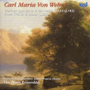 Clarinet Quintet in B Flat Major Op 34 - Weber / Nash Ensemble - Musik - CRD - 0708093339822 - 1. maj 2009