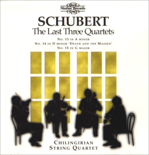 String Quartets 13,14 & 15 - Schubert / Chilingirian String Quartet - Musik - NIMBUS - 0710357504822 - 6. december 1994