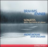Cover for Brahms / Jenner · Clarinet Sonatas (CD) (2005)