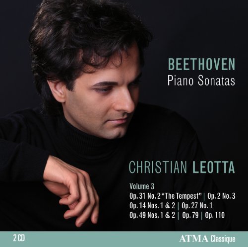 Klaviersonaten Vol.3 - Ludwig Van Beethoven - Música - ATMA CLASSIQUE - 0722056248822 - 29 de junio de 2010
