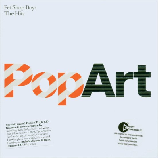 Cover for Pet Shop Boys · Popart (CD) [Limited edition] (2003)