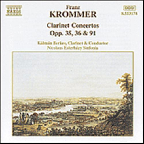 Krommerclarinet Concerto - Nicolaus Esterhazy - Musik - NAXOS - 0730099417822 - 9. december 1997