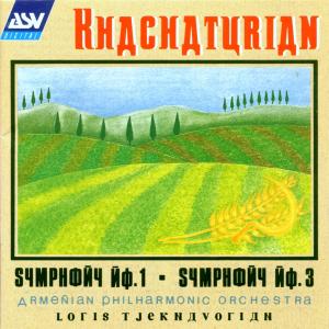 Cover for Khachaturian · Symphonies 1&amp;3 (CD) (2012)