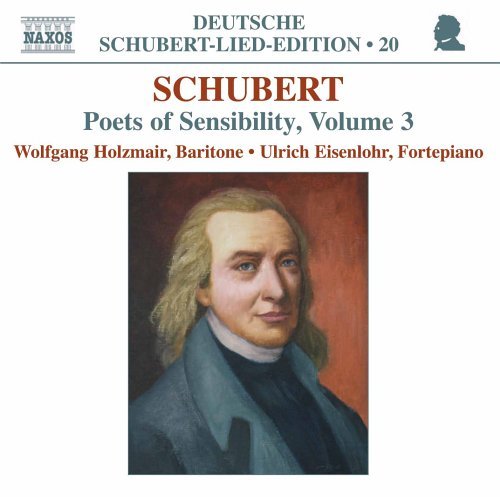 Schubertpoets Of Sensibility Vol 3 - Holzmaireisenlohr - Musikk - NAXOS - 0747313256822 - 28. november 2005