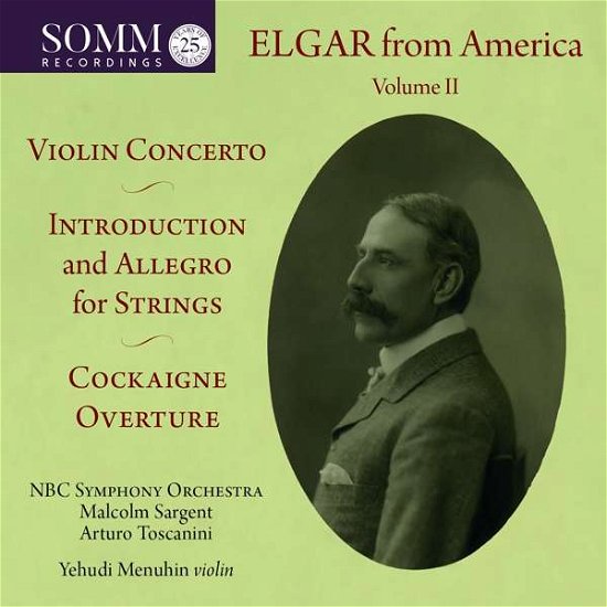 Cover for E. Elgar · Elgar From America (CD) (2020)