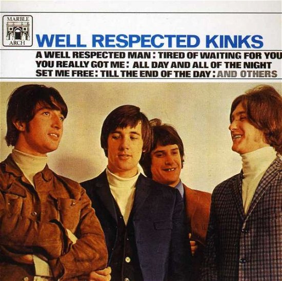 Cover for The Kinks · Kinks-well Respected Kinks (CD) (2012)