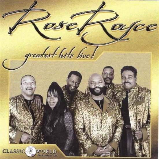 Cover for Rose Royce · Greatest Hits Live (CD) (2018)