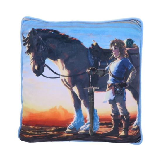 Legend Of Zelda Breath Of The Wild Cushion 40cm - The Legend of Zelda - Merchandise - THE LEGEND OF ZELDA - 0801269150822 - 