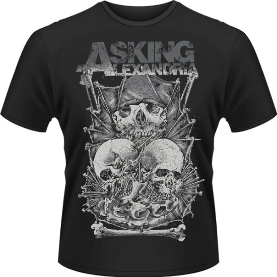 Cover for Asking Alexandria =t-shir · Skull Stack (MERCH) [size S] (2013)