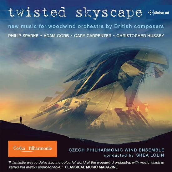 Twisted Skyscape - Carpenter / Czech Philharmonic Wind Ensemble - Muziek - DIVINE ART - 0809730111822 - 13 oktober 2023