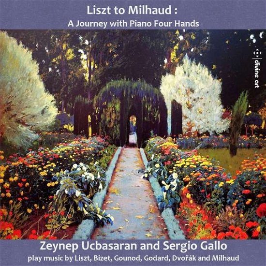 Liszt To Milhaud: A Journey With Piano Four Hands - Ucbasaran / Gallo - Muziek - DIVINE ART - 0809730520822 - 11 september 2020