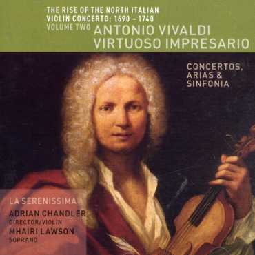 Cover for A. Vivaldi · Concertos, Arias &amp; Sinfon (CD) (2007)