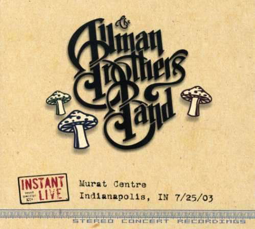 Instant Live Indianapolis - Allman Brothers Band - Musiikki - Rock - 0827823000822 - 