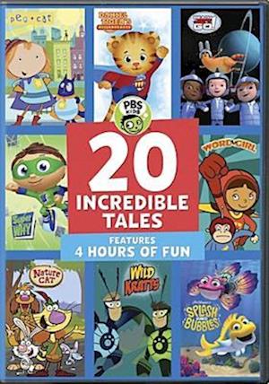 Cover for Pbs Kids: 20 Incredible Tales (DVD) (2019)