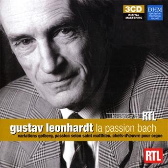 Cover for Gustav Leonhardt · La Passion Bach (CD) (2010)
