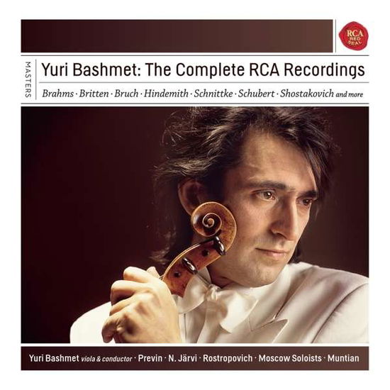 Cover for Walton / Bashmet,yuri / Tretyakov,viktor · Yuri Bashmet: the Complete Rca Recordings (CD) [Box set] (2016)