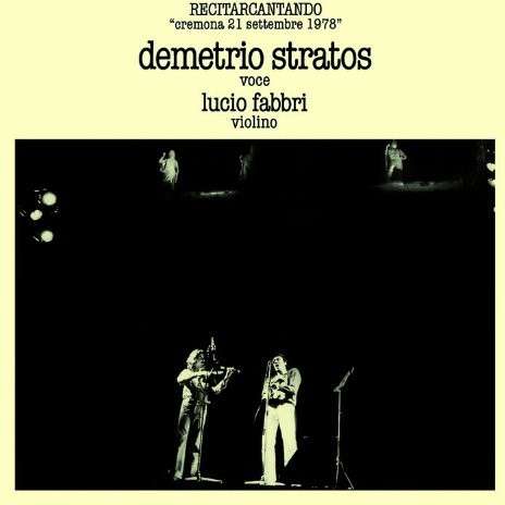 Recitarcantando: Live - Demetrio Stratos - Music - Sony - 0888837941822 - June 10, 2014