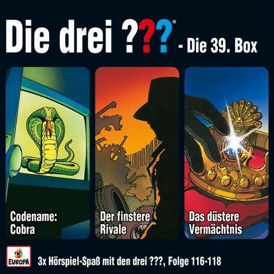 39/3er Box (Folgen 116,117,118) - Die Drei ??? - Música - EUROPA FM - 0889854671822 - 12 de janeiro de 2018