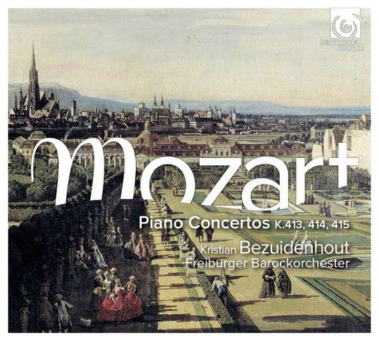 Mozart Piano Concertos K. 413, 414, 415 - Bezuidenhout, Kristian / Freiburger Barockorchester - Muzyka - HARMONIA MUNDI - 3149020221822 - 1 października 2016