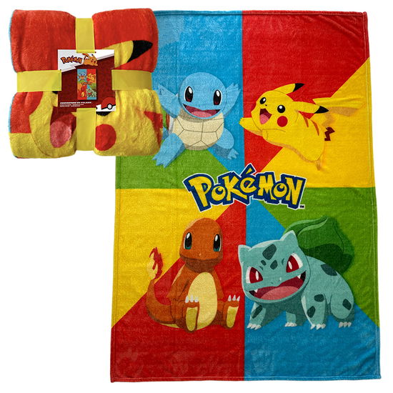 Cover for Pokemon &amp; Friends · POKEMON &amp; Friends - Coral Fleece 130x180cm (Toys)