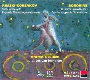 Cover for Immerseel / Anima Eterna · Scheherazade op.35 / Russ.Ostern op.36 / Polowetzer (CD) (2010)