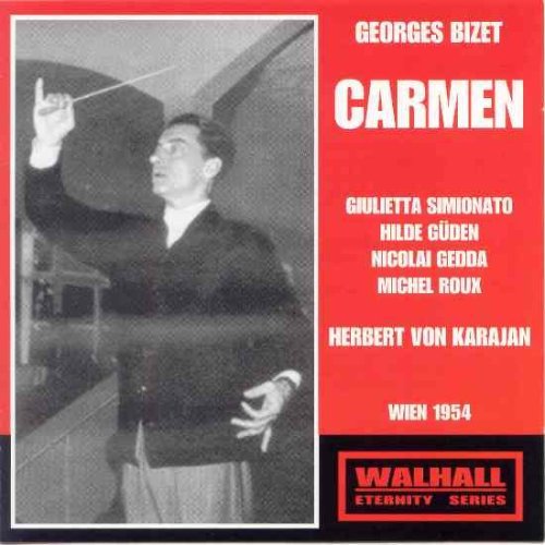 Cover for Gedda · Carmen (CD) (2005)