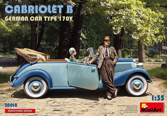 Cover for MiniArt · Cabriolet B German Car Type 170v 1:35 (1/20) * (Zabawki)