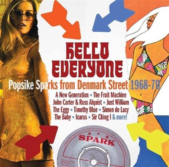 Cover for Hello Everyone: Popsike Sparks from Denmark Street · Hello Everyone  Popsike Sparks From Denmark Street 196870 (CD) (2022)