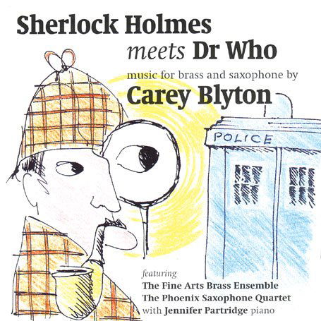 Cover for Carey Blyton · Sherlock Holmes Meets Dr. Who (CD) (2016)