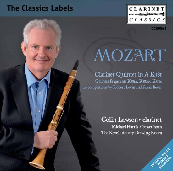 Cover for Lawson / Harris · Mozart: Clarinet Quintet, K. 581 &amp; Completed Quintet Fragments (CD) (2012)