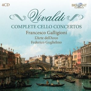 Cover for Francesco Galligioni / Larte Dellarco / Federico Guglielmo · Vivaldi - Complete Cello Concertos (CD) (2015)