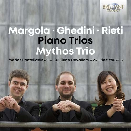 Cover for Mythos Trio · Margola-Ghedini-Rieti Piano T (CD) (2022)